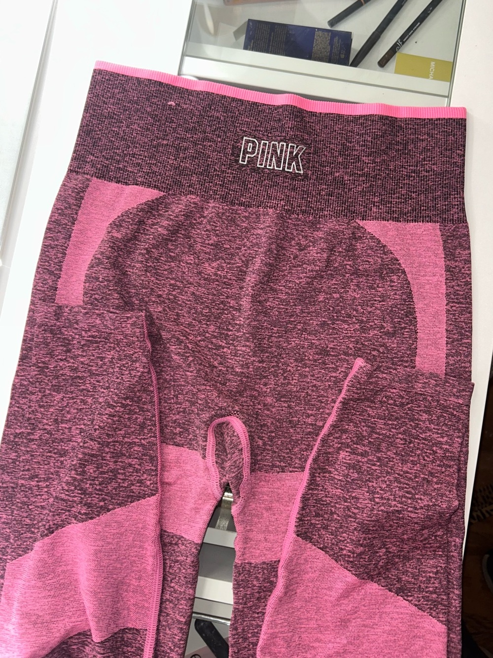 PINK Victoria’s Secret Pink and Grey Leggings